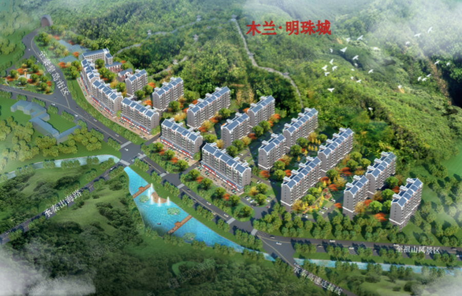 啄木鳥漆助力祖山小鎮(zhèn)—木蘭明珠城璀璨綻放